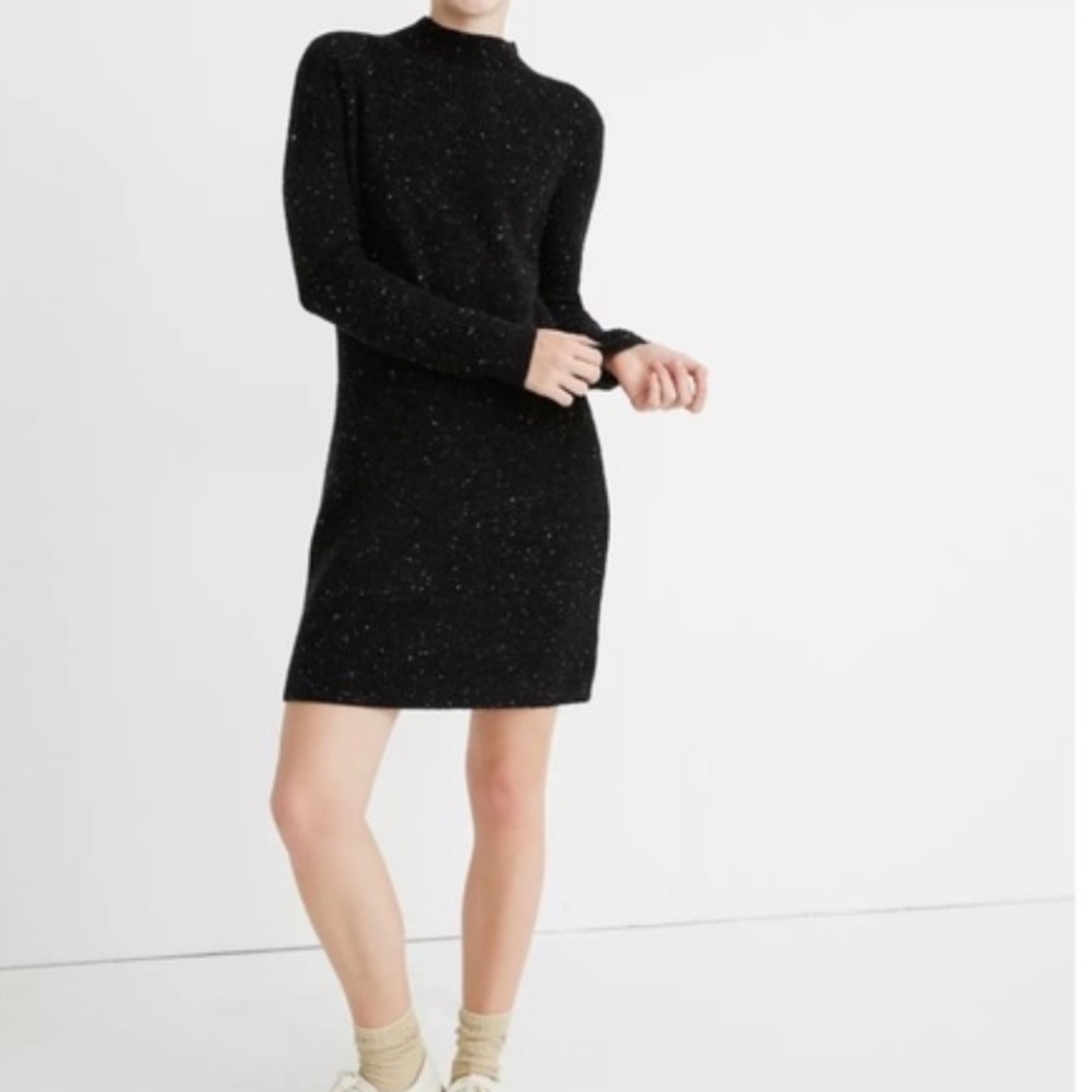 Madewell Donegal Northfield Mockneck Sweater Dress Size XXS